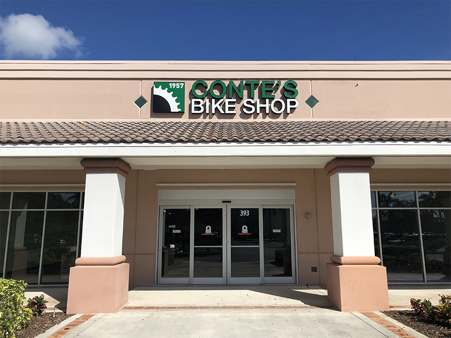 Storefront Conte's Bike Shop Boynton Beach