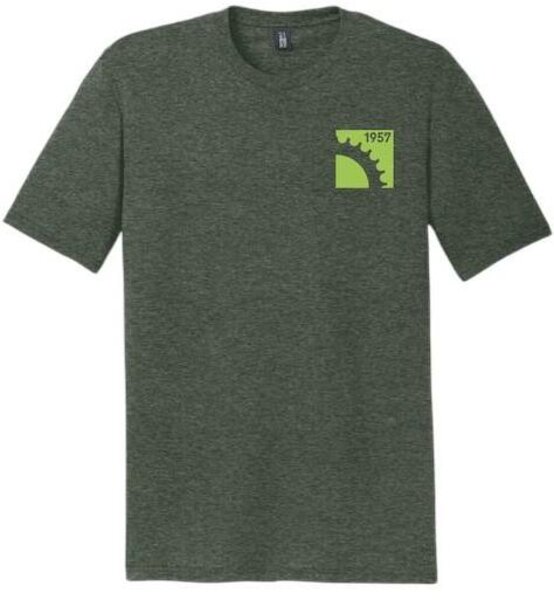 Conte's Bike Shop Conte's Shop Tee - Forest Green 1957