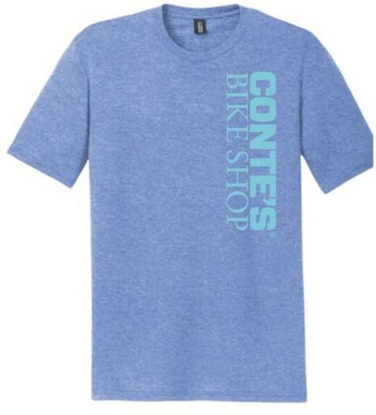 Conte's Bike Shop Conte's Shop Tee - Marine Frost