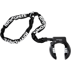 Kryptonite Ring Lock (Non-Key Retaining) w/5.5mm Plug-In Chain Set 