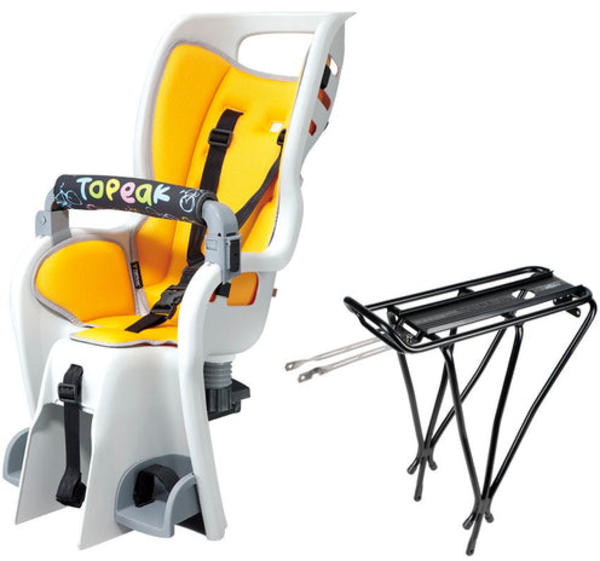 Topeak Topeak Baby Seat II Baby Seat On rear rack (included) Yellow